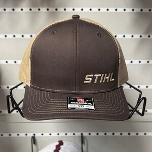 STIHL Brown and Tan Baseball Cap